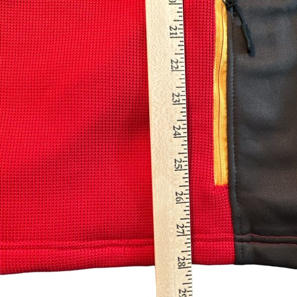 NFL Kansas City Chiefs Team Apparel Knit Pullover 1/4 Zip Sweater Men's M NWT - Picture 13 of 15